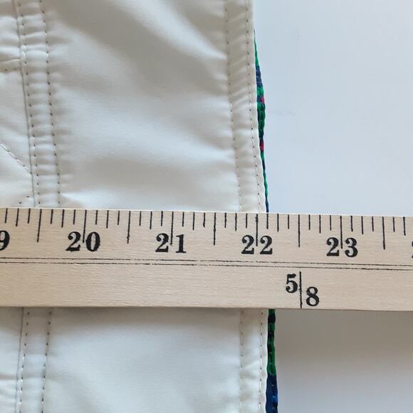 Caribbean Joe Winter White Puffer Vest Quilted Reversible Utility Women S Petite - Picture 12 of 13